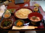 冷やしいなにわうどん御膳 おろしポン酢 1100円