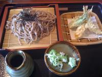 天ぷら付きざるそば